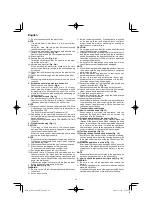 Preview for 14 page of Koki Holdings Hikoki RP3608DA(L) Handling Instructions Manual