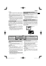 Preview for 15 page of Koki Holdings Hikoki RP3608DA(L) Handling Instructions Manual