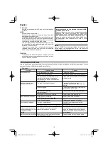 Preview for 16 page of Koki Holdings Hikoki RP3608DA(L) Handling Instructions Manual