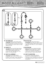 Preview for 2 page of Kokido MOOD N'LIGHT K655 User Manual