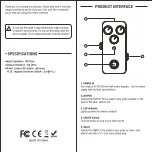 Preview for 4 page of KOKKO MINI PEDAL Owner'S Manual