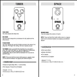 Preview for 6 page of KOKKO MINI PEDAL Owner'S Manual