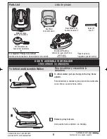 Preview for 6 page of Kolcraft 123 Sesame Street Elmo Tiny Steps Instruction Sheet