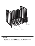 Preview for 4 page of Kolcraft 3-in-1 Convertible Crib Assembly Instructions Manual