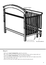 Preview for 9 page of Kolcraft Brooklyn Crib Assembly Instructions Manual