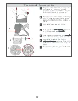 Предварительный просмотр 34 страницы Kolcraft Contours Options 3 Instruction Sheet