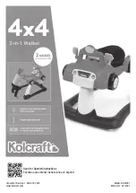 Preview for 1 page of Kolcraft KW031 Manual