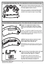 Preview for 9 page of Kolcraft Sesame Street Instructions Manual