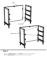 Предварительный просмотр 7 страницы Kolcraft Transitional 3 Drawer Dresser Assembly Instructions Manual