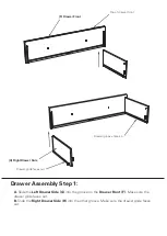 Предварительный просмотр 10 страницы Kolcraft Transitional 3 Drawer Dresser Assembly Instructions Manual