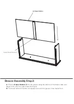 Предварительный просмотр 11 страницы Kolcraft Transitional 3 Drawer Dresser Assembly Instructions Manual