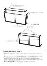 Предварительный просмотр 12 страницы Kolcraft Transitional 3 Drawer Dresser Assembly Instructions Manual