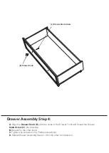 Предварительный просмотр 13 страницы Kolcraft Transitional 3 Drawer Dresser Assembly Instructions Manual