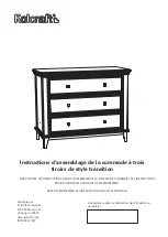 Preview for 15 page of Kolcraft Transitional 3 Drawer Dresser Assembly Instructions Manual