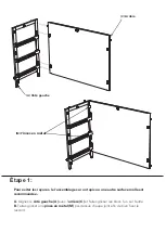 Preview for 21 page of Kolcraft Transitional 3 Drawer Dresser Assembly Instructions Manual