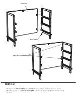 Preview for 22 page of Kolcraft Transitional 3 Drawer Dresser Assembly Instructions Manual