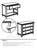 Preview for 29 page of Kolcraft Transitional 3 Drawer Dresser Assembly Instructions Manual