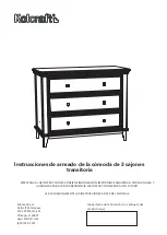 Preview for 30 page of Kolcraft Transitional 3 Drawer Dresser Assembly Instructions Manual