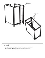 Preview for 8 page of Kolcraft Transitional 4 Drawer Dresser Assembly Instructions Manual