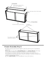 Preview for 12 page of Kolcraft Transitional 4 Drawer Dresser Assembly Instructions Manual