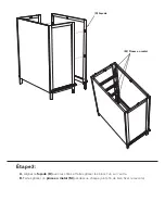 Предварительный просмотр 23 страницы Kolcraft Transitional 4 Drawer Dresser Assembly Instructions Manual