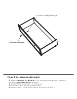 Предварительный просмотр 43 страницы Kolcraft Transitional 4 Drawer Dresser Assembly Instructions Manual