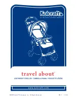 Kolcraft travel about S51-T Instructions Manual preview