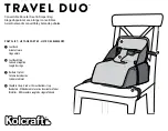 Kolcraft TRAVEL DUO Manual preview