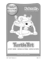Kolcraft TurtleTot Instruction Sheet preview