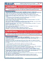 Preview for 1 page of Kolcraft Umbrella Stroller Instruction Sheet