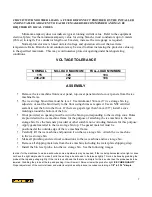 Preview for 7 page of Kold-Draft AKD-125 Installation And Operation Manual