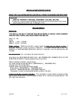 Preview for 5 page of Kold-Draft CLASSIC GB457 Installation & Operation Instructions