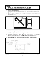 Preview for 3 page of Kold-Draft GT357 Classic Installation & Operation Instructions