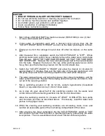 Preview for 8 page of Kold-Draft GT357 Classic Installation & Operation Instructions