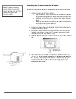 Предварительный просмотр 11 страницы Koldfront WAC25001W Owner'S Manual