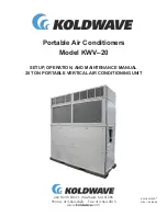 Предварительный просмотр 1 страницы Koldwave KWV-20 Setup, Operation, And Maintenance Manual