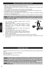 Предварительный просмотр 20 страницы Koliber Premium KH-FP0830PBP-SS-2 Instruction Manual & Warranty