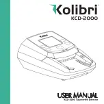 Preview for 1 page of Kolibri KCD-2000 User Manual