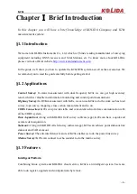 Preview for 4 page of Kolida K20s User Manual