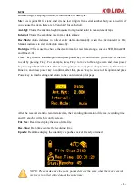 Preview for 13 page of Kolida K20s User Manual