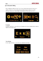 Preview for 20 page of Kolida K20s User Manual