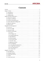 Preview for 2 page of Kolida K3 IMU User Manual