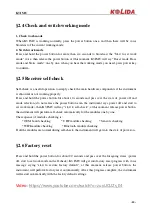 Preview for 10 page of Kolida K3 IMU User Manual