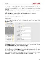 Preview for 20 page of Kolida K3 IMU User Manual