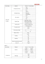 Preview for 27 page of Kolida KTS-442UT Series Manual