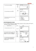 Preview for 51 page of Kolida KTS-442UT Series Manual