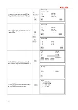 Preview for 70 page of Kolida KTS-442UT Series Manual