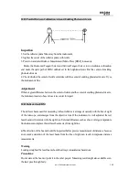 Preview for 164 page of Kolida Total Station KTS-462R10L Manual