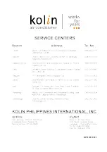 Preview for 22 page of Kolin e KAG-100HME4 Owner'S Manual