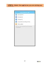 Предварительный просмотр 23 страницы Kolin EU-OSK103 User Manual